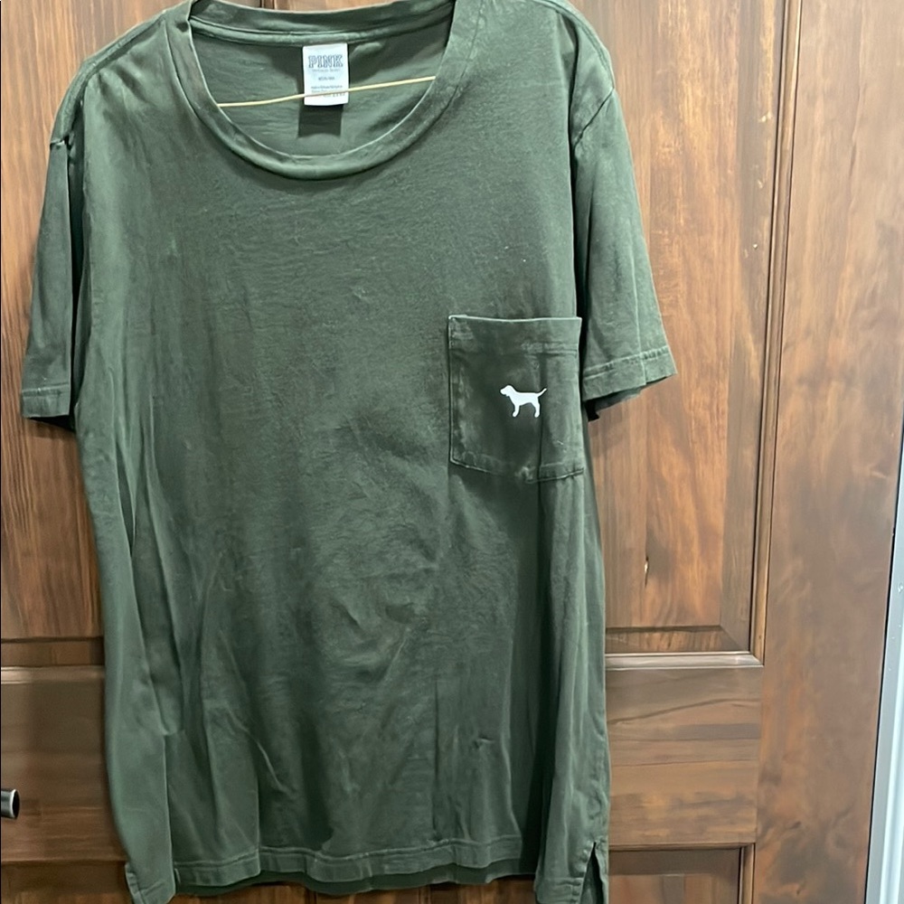 Victoria's Secret Green Short Sleeve Tee